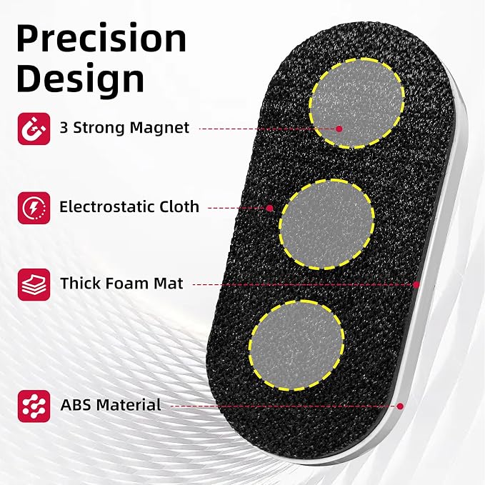 Dry Erase Eraser, Magnetic White Board Erasers - Image 2