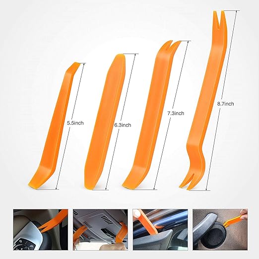 GOOACC 240PCS Bumper Retainer Clips Car Plastic Rivets Fasteners Push Retainer - Image 6