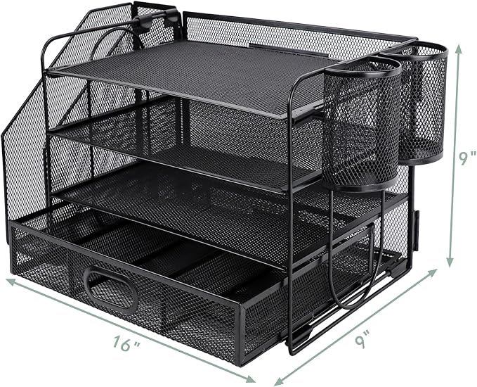 4 Tier Desk File Organiser - Image 10