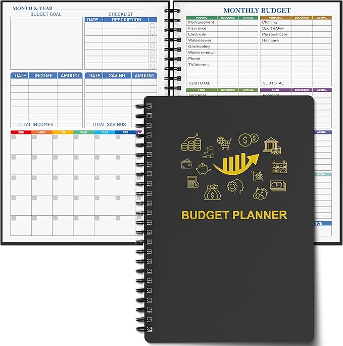 Budget Planner - Monthly Finance Organizer by Snootion