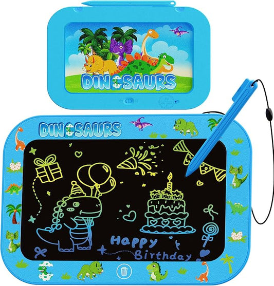 LCD Writing Tablet for Girls Boys Kids, 10 Inch Colorful Toddler Doodle Board by Unknown
