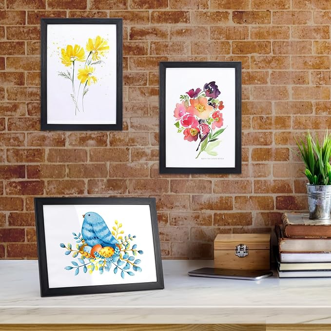 Giftgarden A4 Picture Frame Black Set of 12 - Image 3