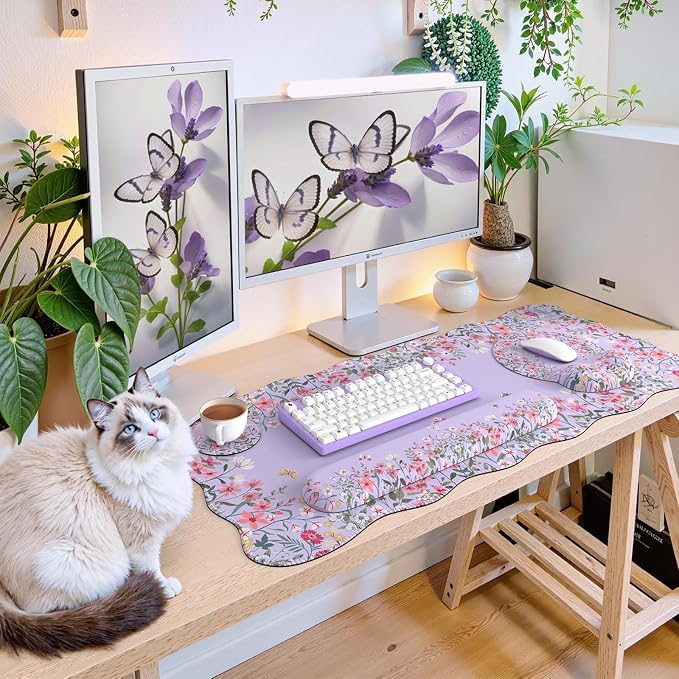 iCasso Desk Mat Set, Large Mouse Pad - Image 6