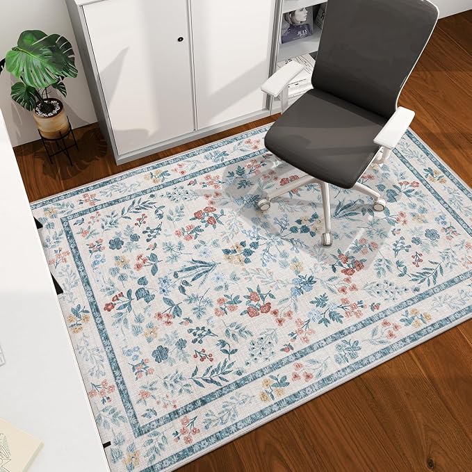 chakme Office Chair Mat for Hardwood Floor, Machine Wash by CHAKME