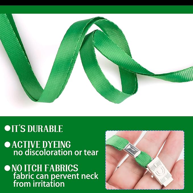 LOCONHA 100 Pack Green lanyards Lanyards - Image 4