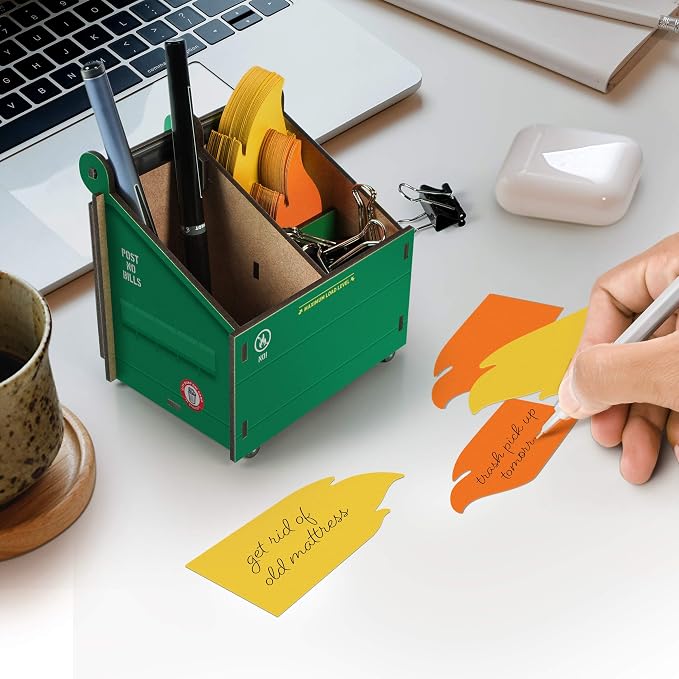 Genuine Fred Desk Dumpster Pencil Holder - Image 4