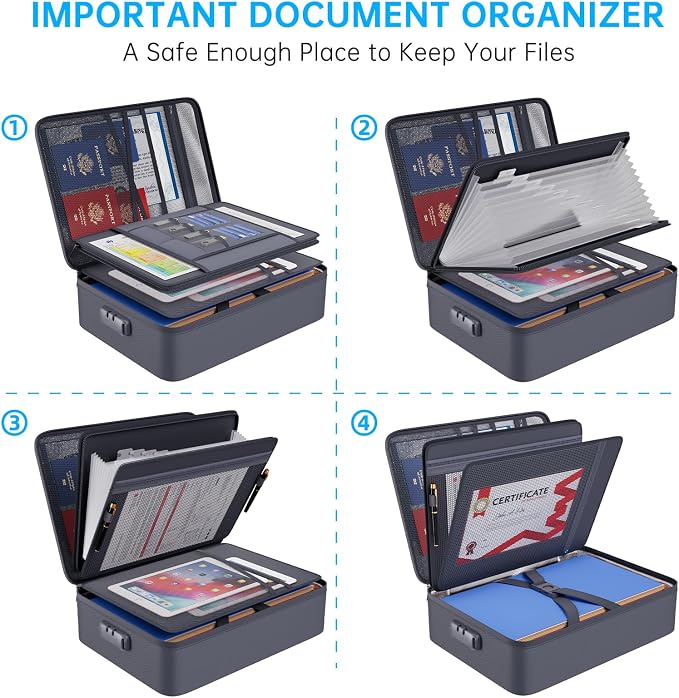 ENGPOW 5200℉ Fireproof File Organizer Bag - Image 4