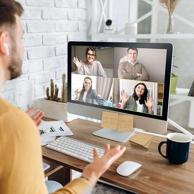 Mr. Pen- Kraft Sticky Notes, 3”x3”, 12 Pads, Self-Stick Note Pads, Brown, Craft Paper 3x3 Sticky Notes-DeskLoop Office