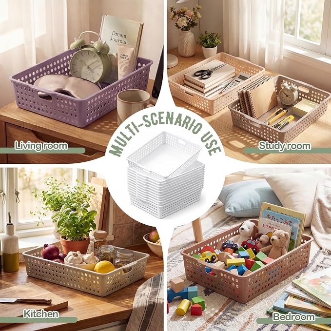 Geetery 6 Pack Classroom Storage Baskets - Image 5