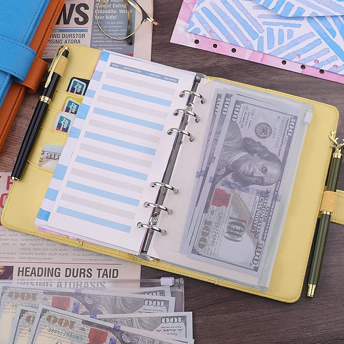 Antner A6 Binder 6 Ring Refillable Notebook Planner Cover - Image 5