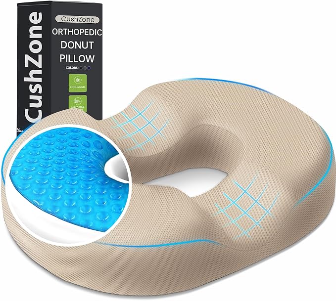 Donut Pillow Seat Cushion by CushZone
