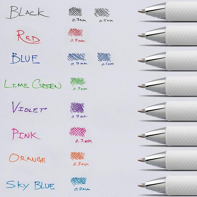Pentel EnerGel Pearl Retractable Gel Pen, Metal Tip, Medium Point - Image 6