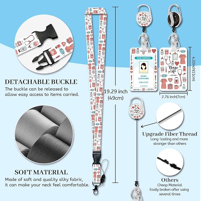 Hancynir Nurse Nursing Lanyards - Image 4