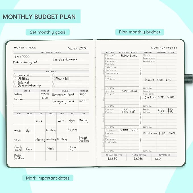And Per Se Budget Planner, Financial Planner - Image 4