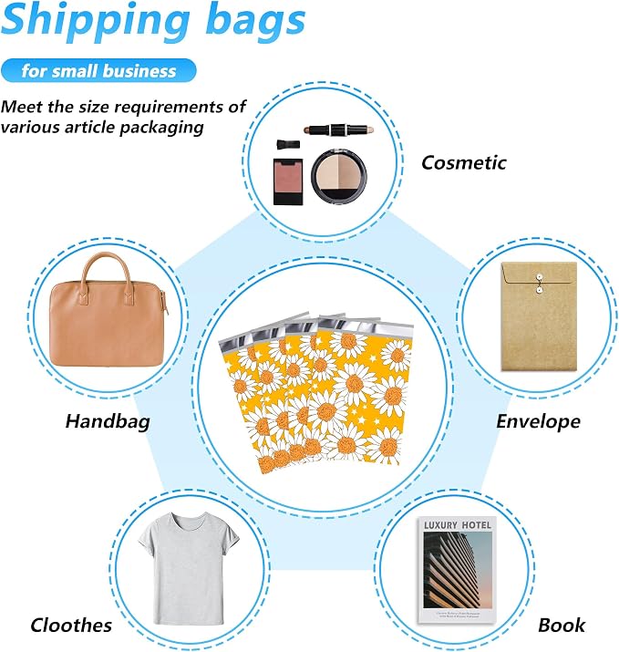 50 Pcs 12x15.5 Inch Poly Mailer, Waterproof & Tear-Resistant Shipping Bags - Image 7