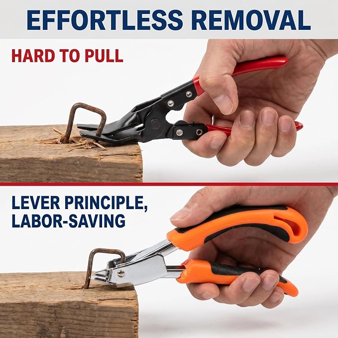 3-in-1 Heavy Duty Staple Remover Set – Professional Upholstery Staple Puller - Image 4