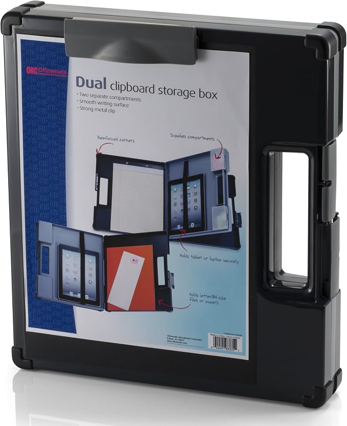 Officemate Dual Sided Clipboard Storage Box - Image 2