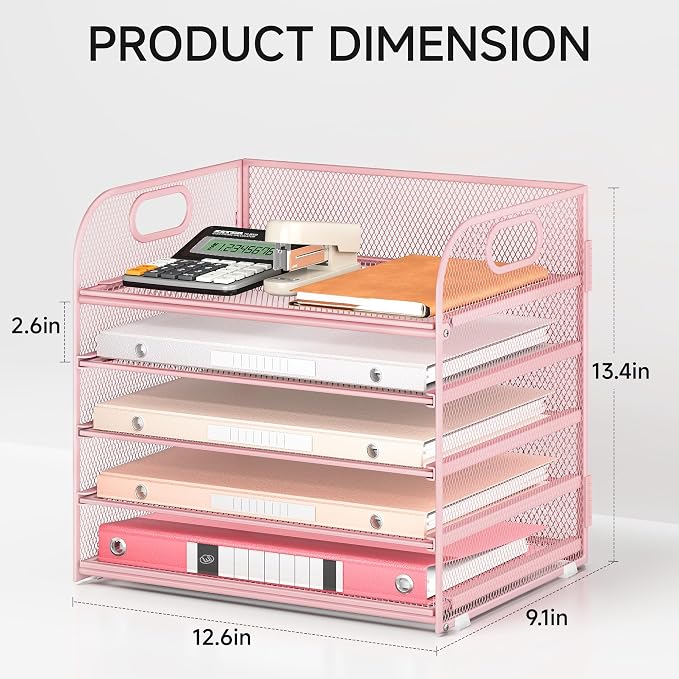 Lavatino Desk Paper Organizer - Image 6