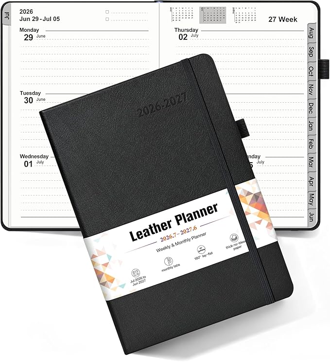 Planner 2026-2027, Academic Weekly and Monthly Calendar Planner from July 2026 by Unknown