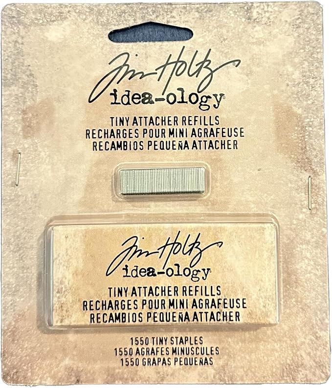 Idea-Ology Tiny Attacher Refill Staples .25" 1 by Tim+Holtz