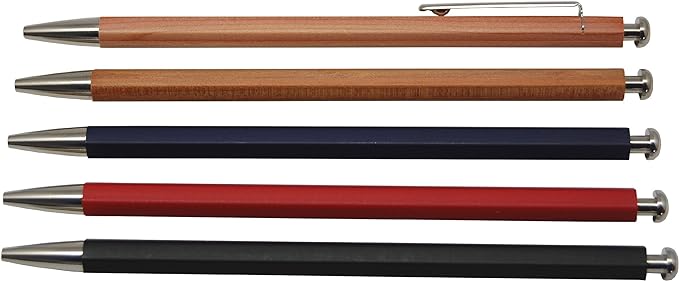 Kitaboshi 2.0mm Mechanical Pencil, Wooden Barrel - Image 4