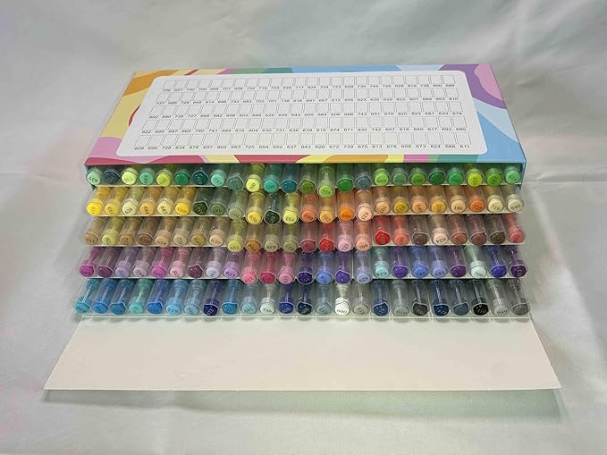120 Colors Acrylic Paint Markers Set, Soft Brush Tip Pens for Rock, Wood, Canvas, Glass, Ceramic, Fabric, DIY Craft Projects – Waterproof, Quick-Dry, Vibrant Ink for Artists & Beginners-DeskLoop Office