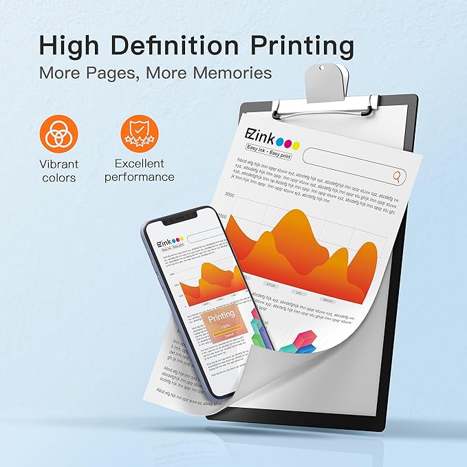 E-Z Ink LC3033XXL Replacement for Brother LC3033 XXL LC3035 Ink Cartridges Super High Yield to Use with Brother MFC-J995DW MFC-J805DW MFC-J815DW MFC-J995DW XL MFC-J805DW XL Printer (4 Pack)-DeskLoop Office