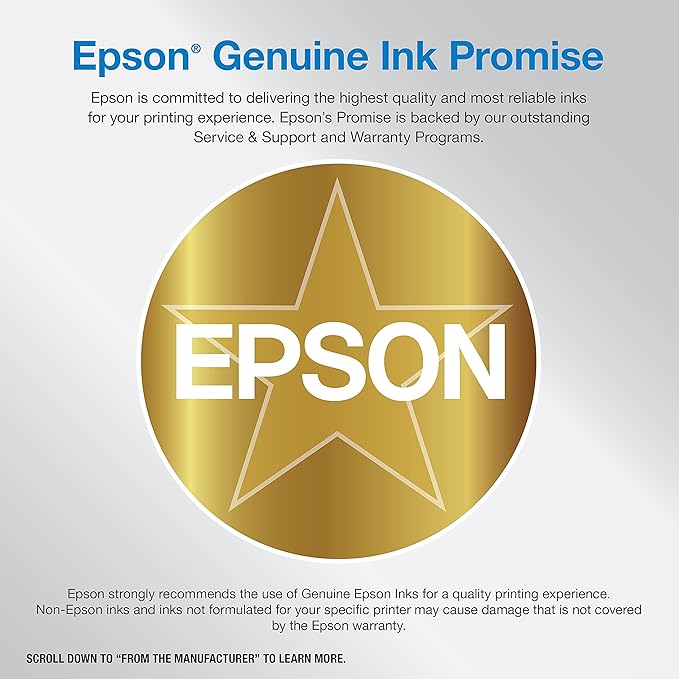 Epson EcoTank ET-2850 Wireless Color All-in-One Cartridge-Free Supertank Printer with Scan, Copy and Auto 2-Sided Printing - Black, Medium-DeskLoop Office