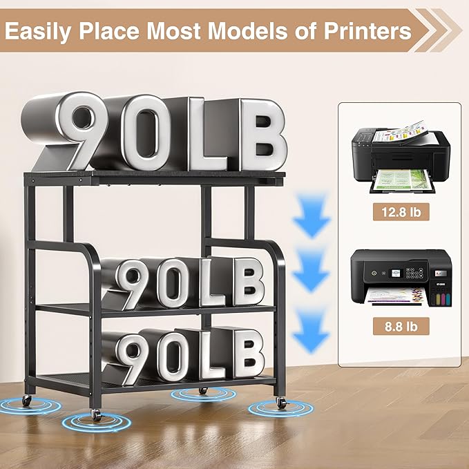 niffgaff Mobile Printer Stand - Image 3