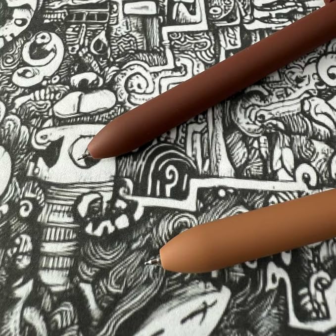 thinkor Gel Pens Black Ink, Cute Office School Supplies Gifts - Image 2