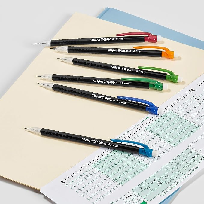 Paper Mate Mechanical Pencils 0.7mm Write Bros. Classic Number 2 Pencil Set - Image 5