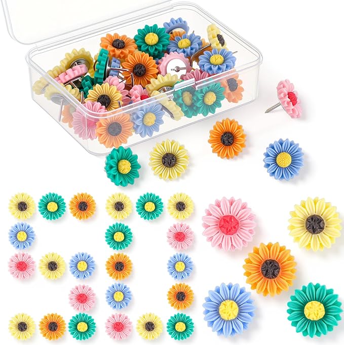 Dispowreath 50 Pcs Flower Push Pins by Dispowreath