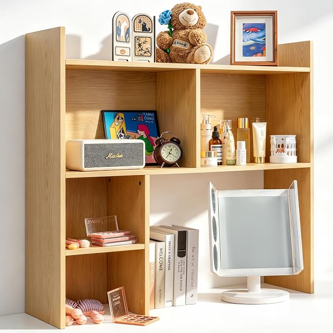 deli Desktop Shelf, Desk Hutch by delioffice