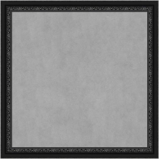 Amanti Art Black Framed Magnetic Board 28x28 Medium Vision Board by AmantiArt