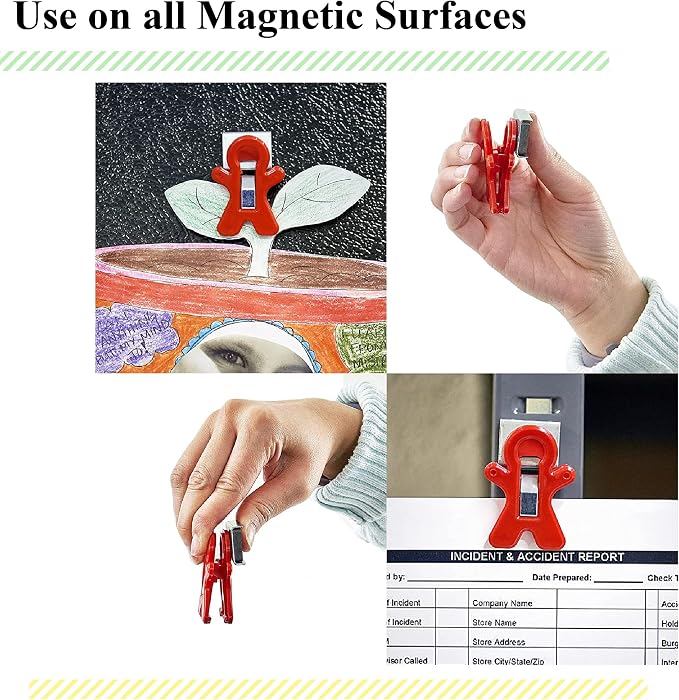 The Pencil Grip Magnet Man Magnetic Clip - Image 5