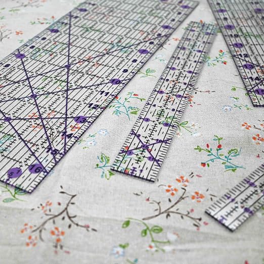 Quilting Rulers Sewing Ruler, Acrylic Quilting Ruler Templates, Precision - Image 5