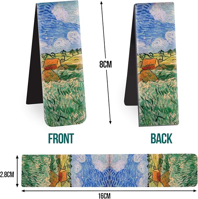 Magnetic Bookmarks 14Pcs Book Mark 3.1’‘ Page Magnetic Markers - Image 3