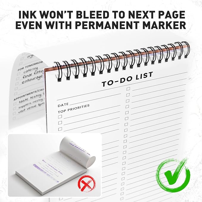 To Do List Notepad 6 Pack: Has Multiple Functional Sections - Image 5
