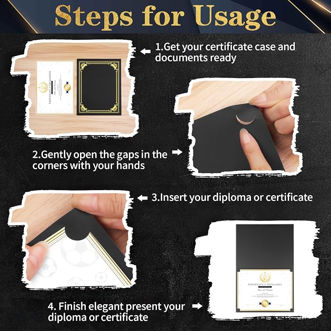 30 Packs Certificate Holders, Diploma Holders, Certificate Folders - Image 5