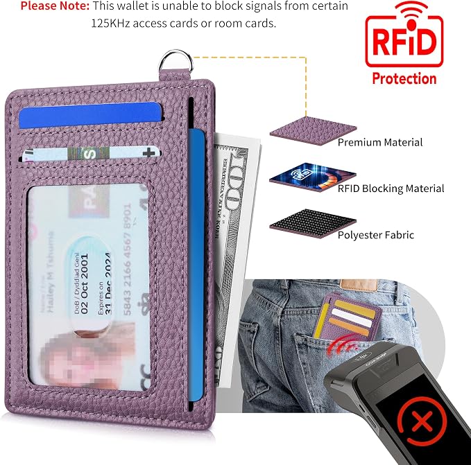 Mayski Slim Wallet, Credit Card Holder - Image 5