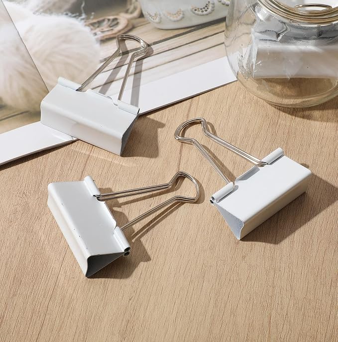 Jetec Extra Large Binder Clips Bulk 2 Inch Metal Jumbo Binder Clips Office - Image 7