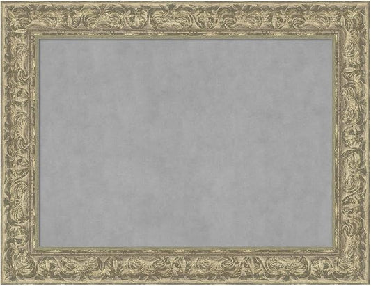 Amanti Art Silver Framed Magnetic Board 27x35 Medium Vision Board by AmantiArt