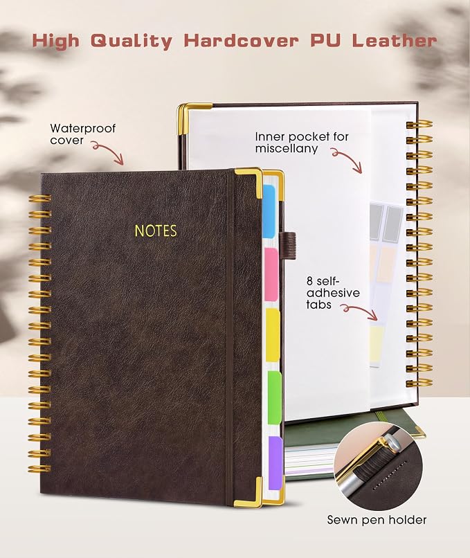 Hardcover Spiral Notebook Journal - Image 2