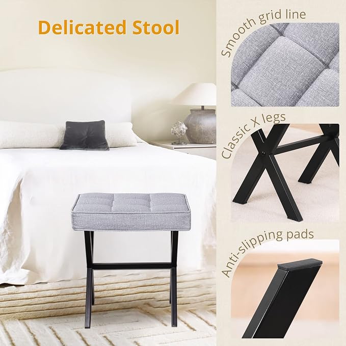 LUE BONA Vanity Stool - Image 7
