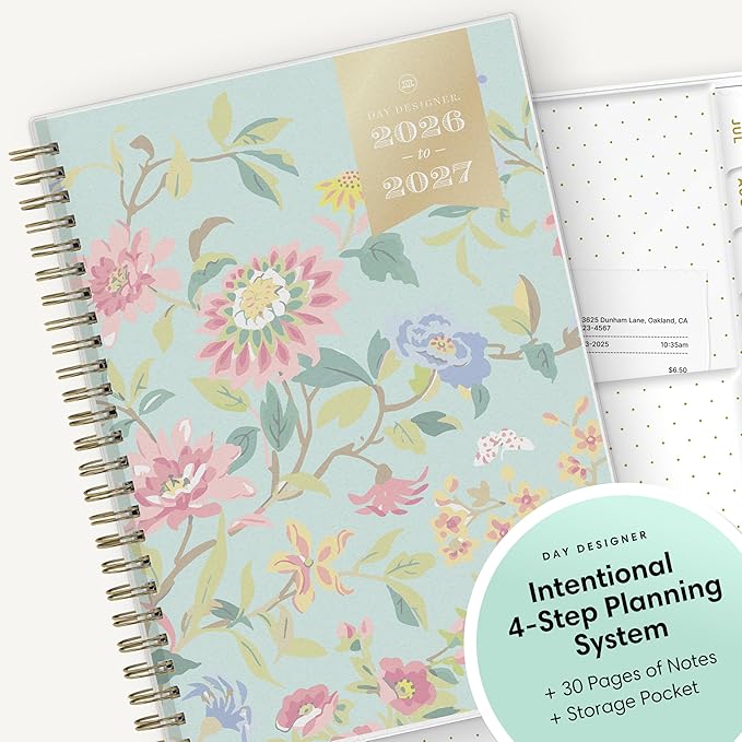 Blue Sky Day Designer 2026-2027 Weekly and Monthly Academic Year Planner - Image 6