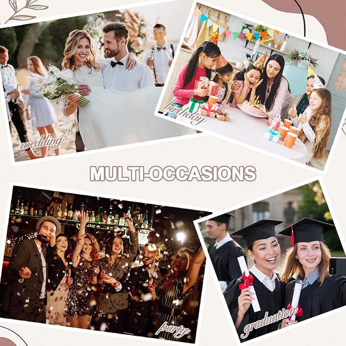 100 Pcs Invitation Envelope Jackets, 5x7 Pretty Vellum Jackets - Image 7