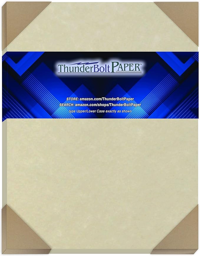 25 Natural Parchment 65lb Cover Paper Sheets A4-8.27x11.7 European Size - Printable Old Parchment Semblance Through The Processing of The Pulp-DeskLoop Office