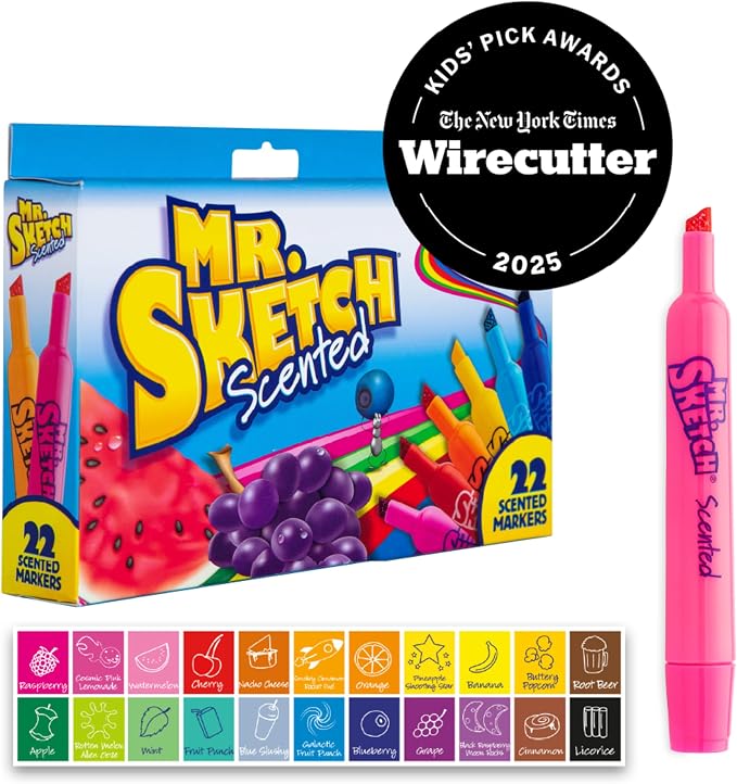 Mr. Sketch Scented Markers, Chisel Tip, Spark Creativity, Arts & Crafts - Image 2