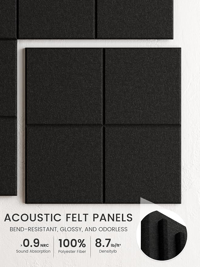 Bumusty Large Cork Board Alternative-36 x24 Felt Bulletin Board Tiles, - Image 3