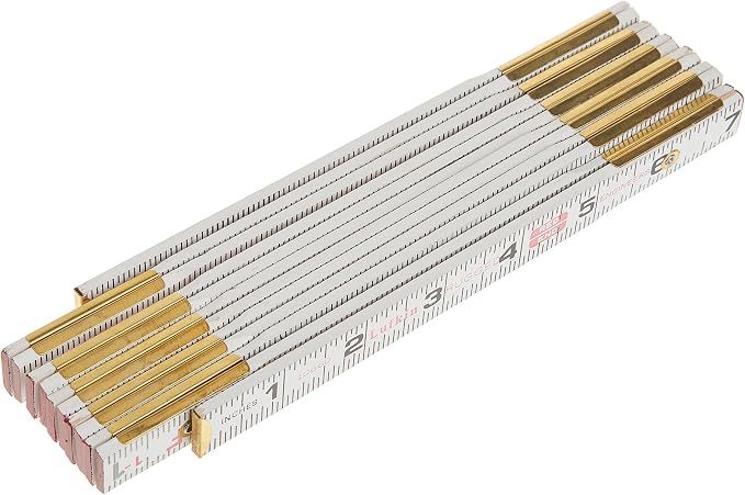 Crescent Lufkin 5/8" X 6' Red End® Engineer's Scale Wood Rule - Image 4